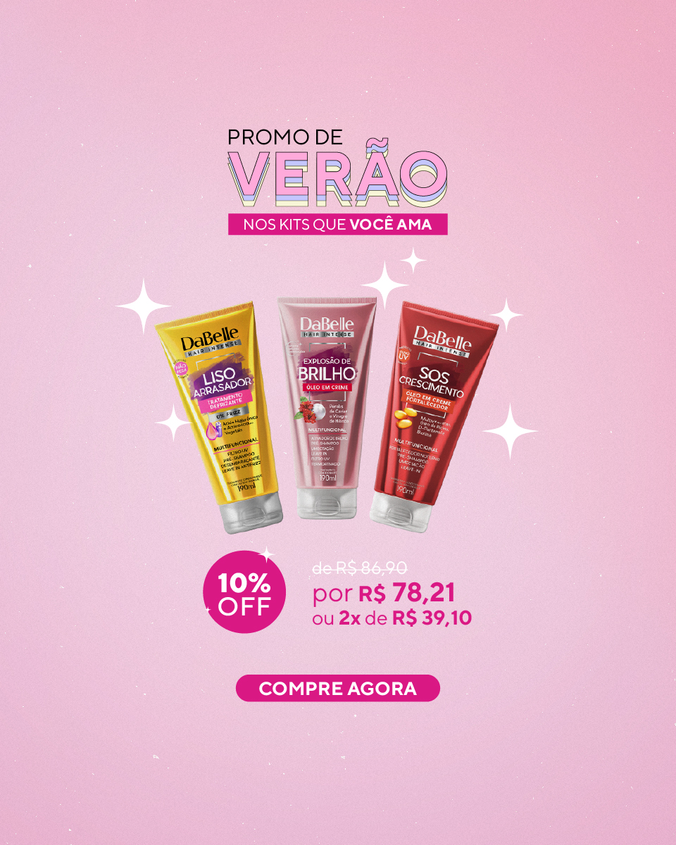 Banner principal - promo verao - 3 Produtos - Óleo em Creme - mobile - 960 x 1200px
